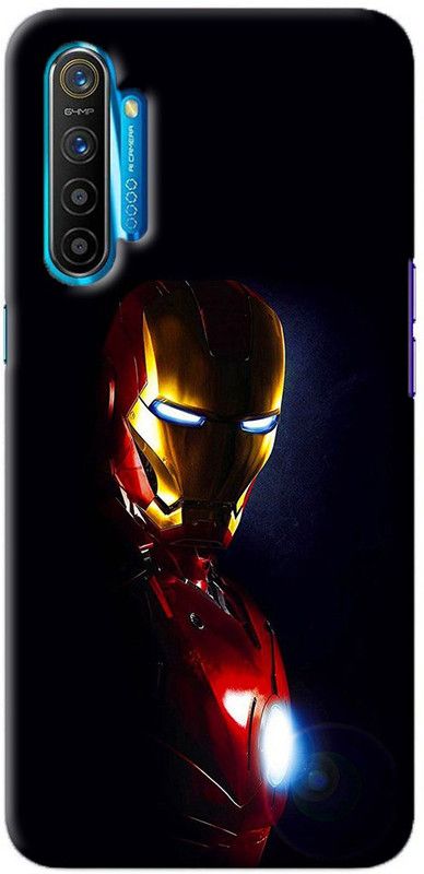 NDCOM Back Cover for REALME XT Avengers Iron Man Printed  (Multicolor, Hard Case, Pack of: 1)