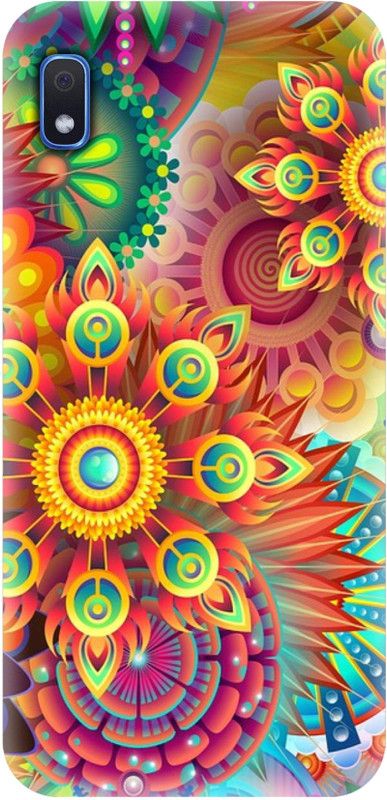 Smutty Back Cover for Samsung Galaxy M01 Core, Samsung Galaxy A01 Core - Rangoli Print  (Multicolor, Hard Case, Pack of: 1)
