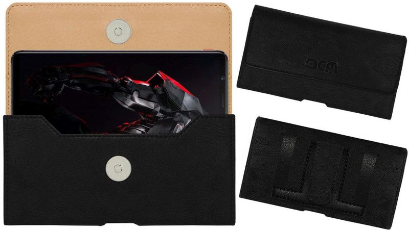 ACM Pouch for Nubia Red Magic  (Black, Holster, Pack of: 1)