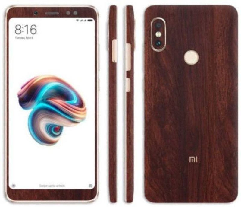 Orgic India Xiaomi Mi Redmi A2 Mobile Skin  (Dark Wood)