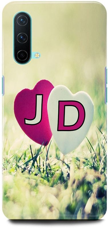 Dimora Back Cover for OnePlus Nord CE 5G , J LOVES D NAME J NAME D LETTER ALPHABET J LOVE D NAME  (Multicolor, Hard Case, Pack of: 1)