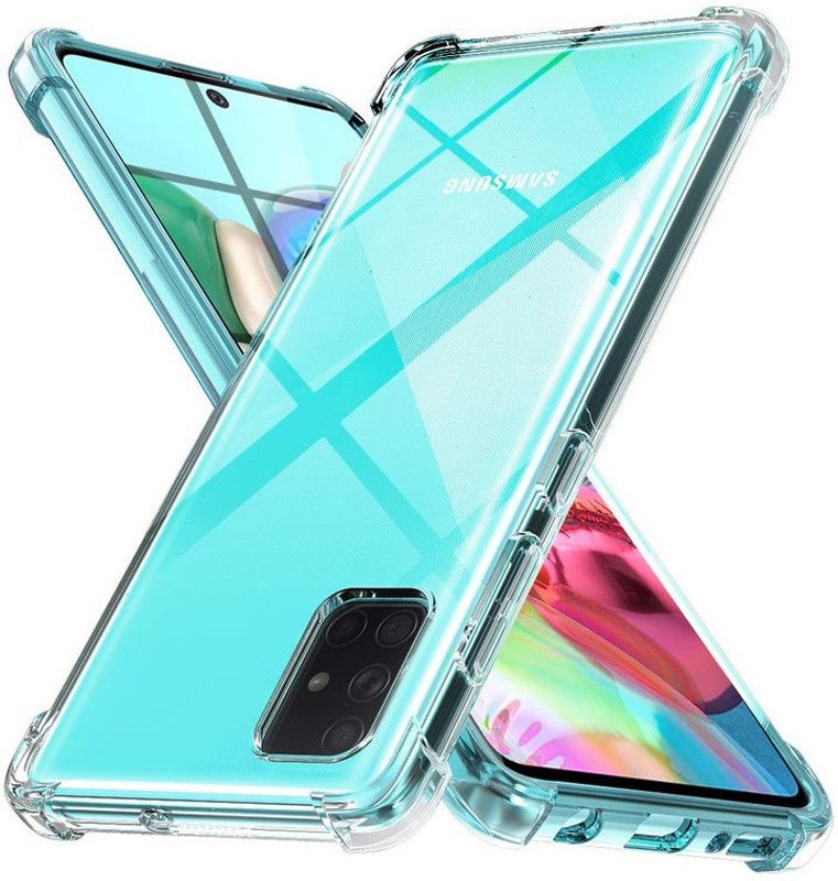 Elica Back Cover for Samsung Galaxy A71  (Transparent, Shock Proof, Silicon, Pack of: 1)