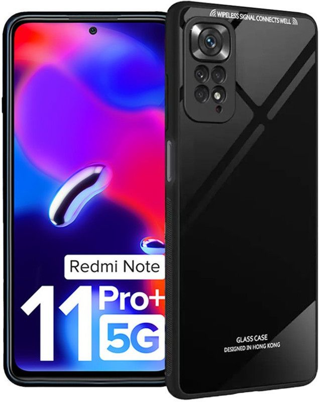 Imperium Back Cover for Redmi Note 11 Pro Plus  (Black, Hard Case, Pack of: 1)