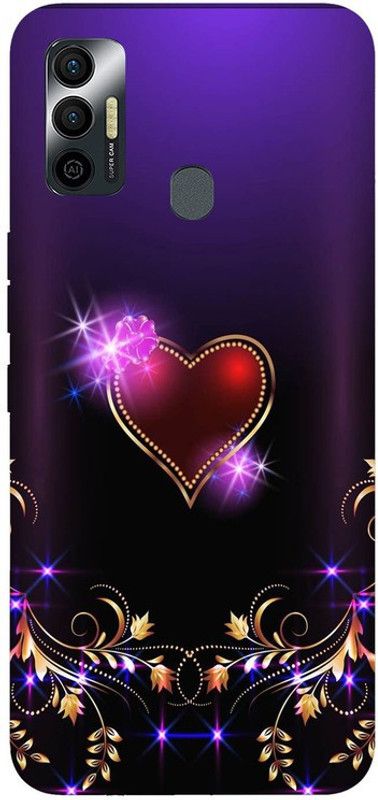 Yuphoria Back Cover for Tecno Spark 7  (Blue, Grip Case, Silicon, Pack of: 1)