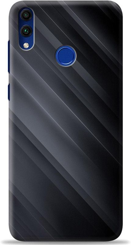 Loffar Back Cover for Honor 8C  (Black, Shock Proof, Pack of: 1)