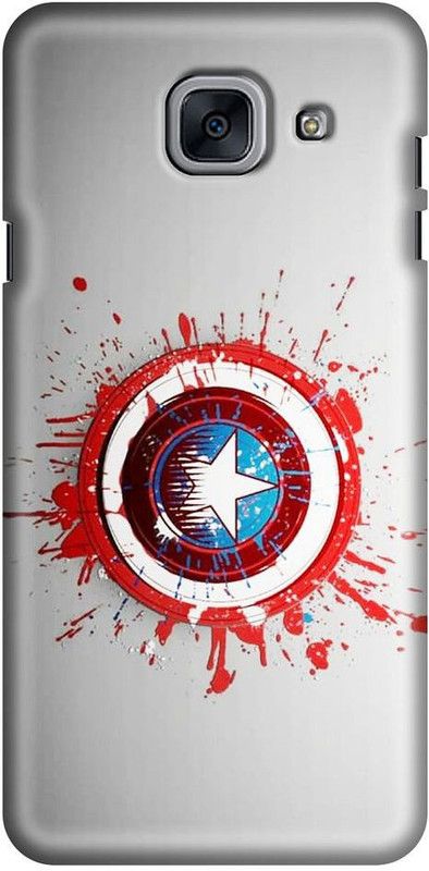 Zappy Back Cover for Samsung Galaxy On Max,Samsung Galaxy J7 Max  (Grey, Red)