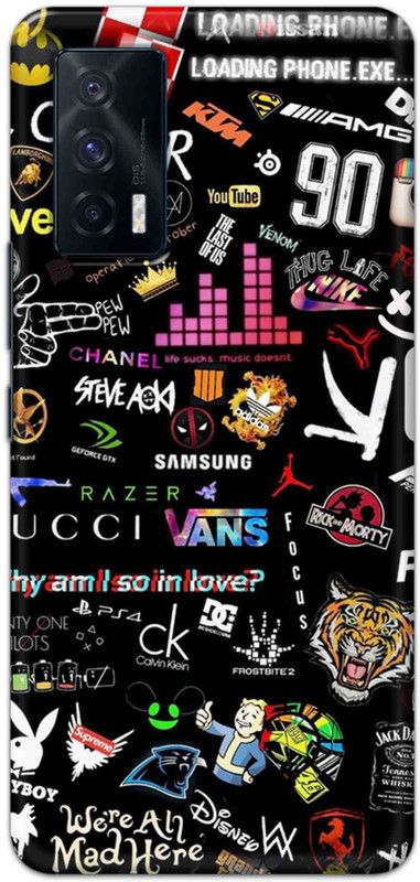 NDCOM Back Cover for iQOO 7 5G Latest Trending Printed  (Multicolor, Hard Case, Pack of: 1)