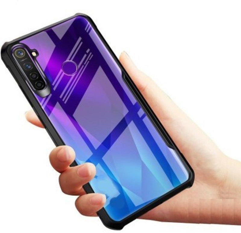 NAARETAIL Back Cover for MI NOTE8  (Black, Shock Proof)
