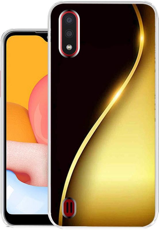 Case Club Back Cover for Samsung Galaxy A01  (Multicolor, Grip Case, Silicon, Pack of: 1)