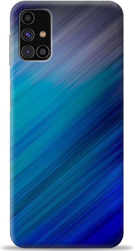 Crafter Back Cover for Samsung Galaxy M31s  (Blue, Shock Proof, Pack of: 1)