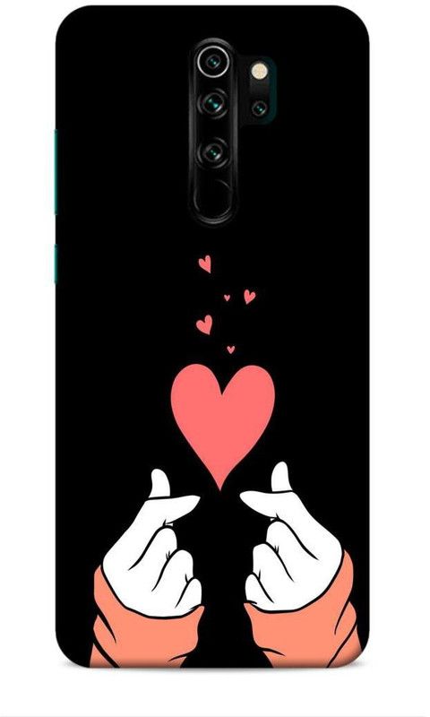 CRAFTARA Back Cover for Xiaomi Redmi Note 8 Pro  (Black, Hard Case)