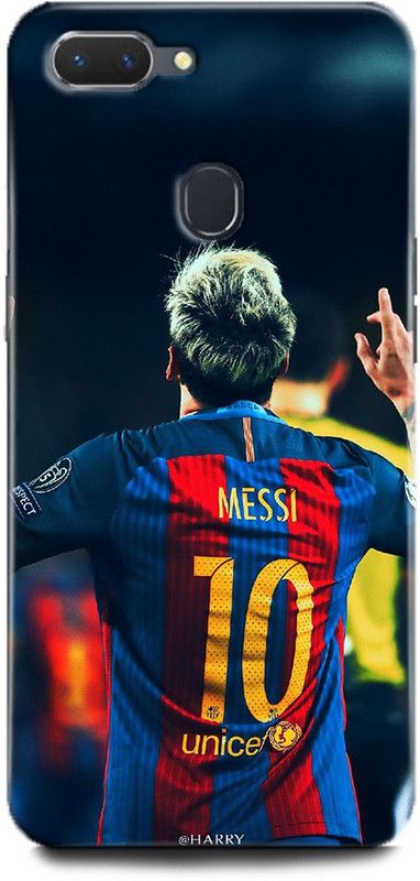 WallCraft Back Cover for OPPO A11K, CPH2083 MESSI, LIONE MESSI, FOTBALL, MESSI 10, BARCELONA, JERSEY, SPORTS  (Multicolor, Dual Protection, Pack of: 1)