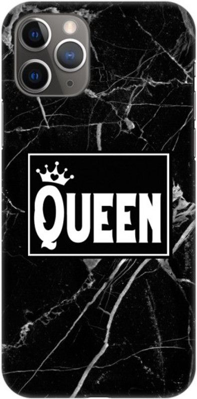 COBIERTAS Back Cover for Apple iPhone 11 Pro Max  (Black, White, Pack of: 1)