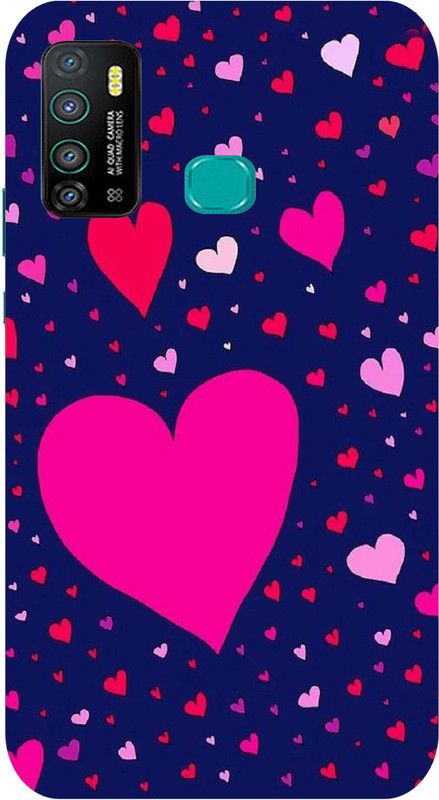 JSSIS Back Cover for Infinix Hot 9 Pro, Infinix Hot 9 Pro Back Cover, Infinix Hot 9 Pro Mobile Back Cover  (Multicolor, Dual Protection, Silicon, Pack of: 1)