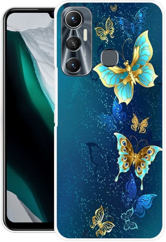 KLC Back Cover for Infinix Hot 11  (Multicolor, Grip Case, Silicon, Pack of: 1)