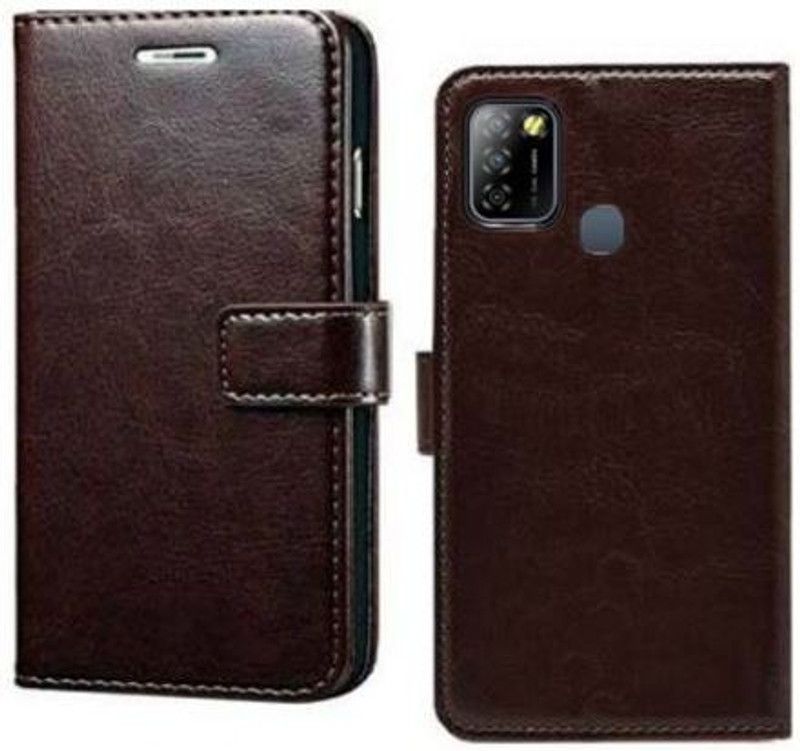 YuniKase Back Cover for Infinix Smart 5A  (Brown, Shock Proof, Pack of: 1)