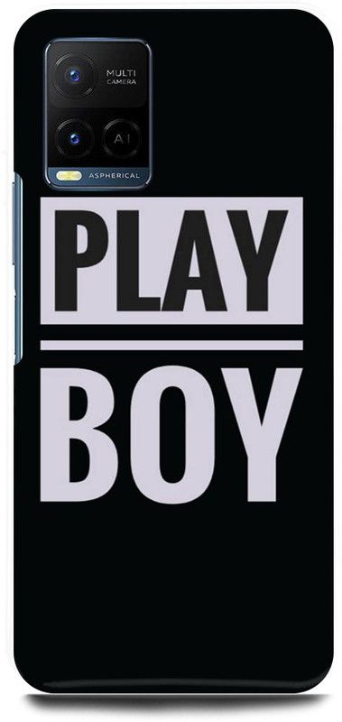 play fast Back Cover for Vivo Y33s  (Black, Pack of: 1)