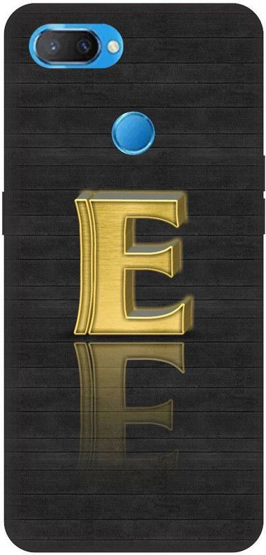 SSMORYA Back Cover for Realme U1 E Alphabet Printed Back Cover  (Multicolor, Waterproof, Pack of: 1)