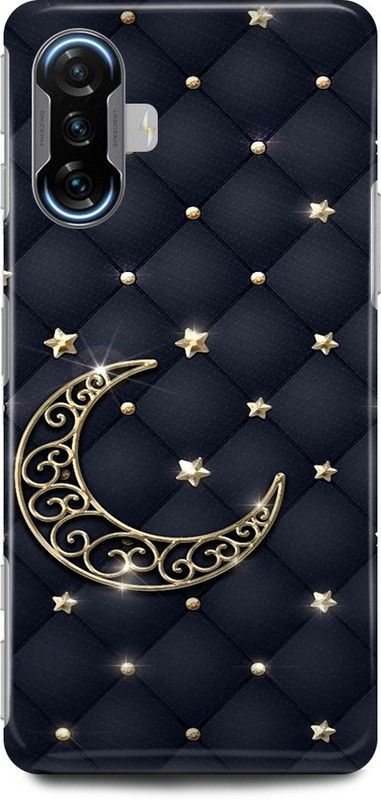 play fast Back Cover for POCO F3 GT MATTRESS, SHAPE, BLACK, GOLDEN, DIAMOND, STAR, MOON  (Multicolor, Hard Case, Pack of: 1)