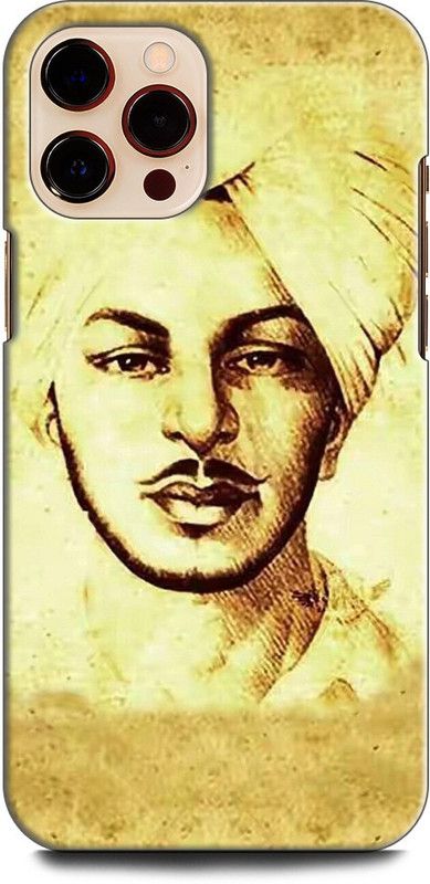 WallCraft Back Cover for APPLE iPhone 12 Pro BHAGAT SINGH, FREEDOM FIGHTER, INDIAN, NATIONAL  (Multicolor, Dual Protection, Pack of: 1)