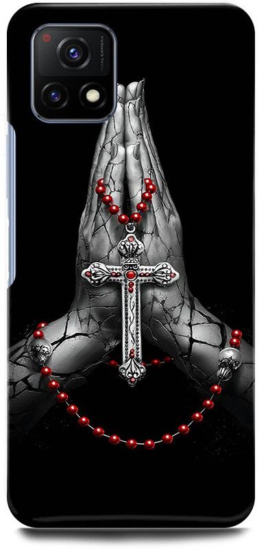 play fast Back Cover for Vivo Y72 5G, V2060 JESUS, CROSS, GOD, CHRIST  (Black, Hard Case, Pack of: 1)