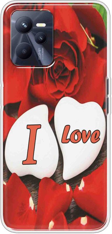 Masterprint Back Cover for Realme C35  (Multicolor, Dual Protection, Silicon, Pack of: 1)
