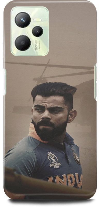 play fast Back Cover for Realme C35, RMX3511 VIRAT, KOHLI, INDIAN, PLAYER, CRICKETER, RCB  (Beige, Hard Case, Pack of: 1)