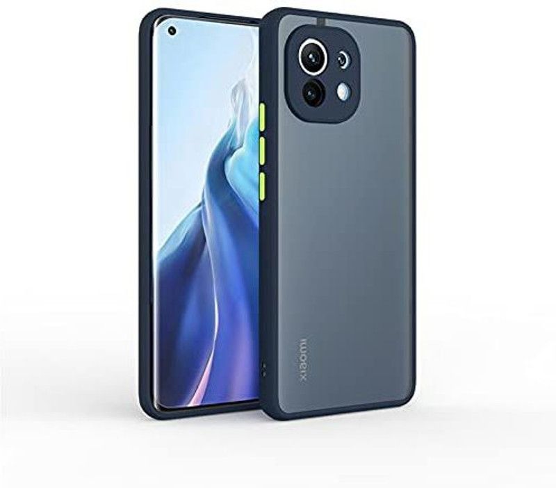 vaidik Back Cover for Mi 11 Lite 5G  (Blue)