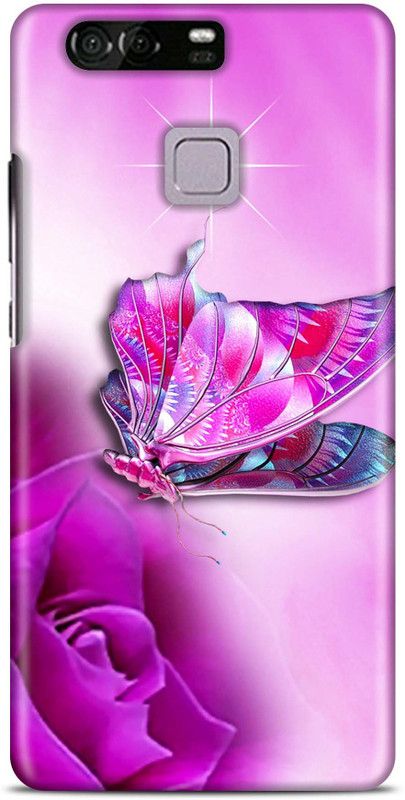 Sankee Back Cover for Huawei P9  (Pink, Hard Case)
