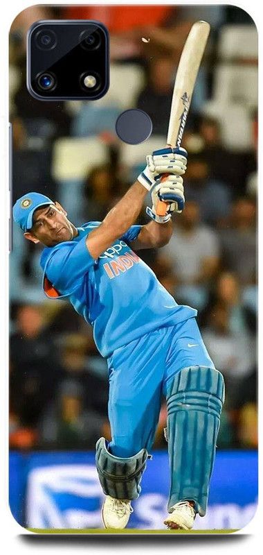 FRONK Back Cover for Realme C25s, RMX3197, MS, DHONI, MAHENDRA, SINGH, DHONI  (Blue, Hard Case, Pack of: 1)