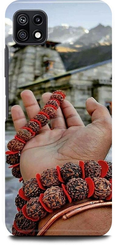 JUGGA Back Cover for SAMSUNG Galaxy A22 5G, SHIV, SHIV, JI, KEDARNATH, RUDRAKSH, MAHADEV  (Grey, Hard Case, Pack of: 1)
