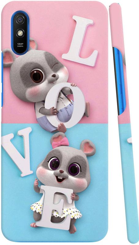 GS PANDA COLLECTIONS Back Cover for REDMI 9i  (Multicolor, Pack of: 1)