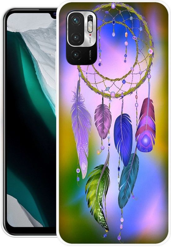 NEVYZAP Back Cover for Redmi Note 10T 5G  (Multicolor, Grip Case, Silicon, Pack of: 1)