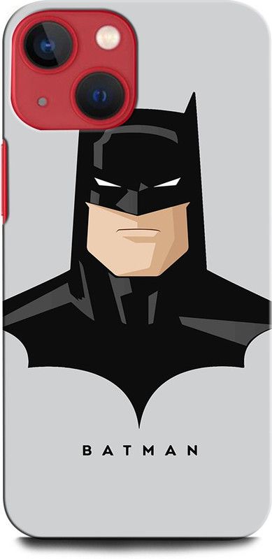 ORBIQE Back Cover for APPLE iPhone 13 Mini BATMAN, DARK KNIGHT, SUPERHERO, DC COMIC, BATMAN LOGO,  (Multicolor, Hard Case, Pack of: 1)