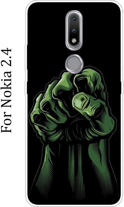 Mitzvah Back Cover for Nokia 2.4  (Multicolor, Grip Case, Silicon)