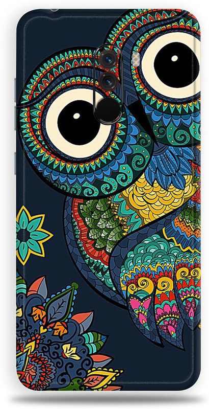 BUGGU POCO F1, POCO F1 Mobile Skin  (Ultra Super Baby Owl Skin With High Matte Finish., Mobile Skin (Back+Side+Camera))