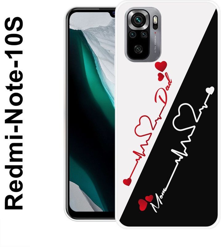VITARO Back Cover for Redmi Note 10s  (Multicolor, Grip Case, Silicon)