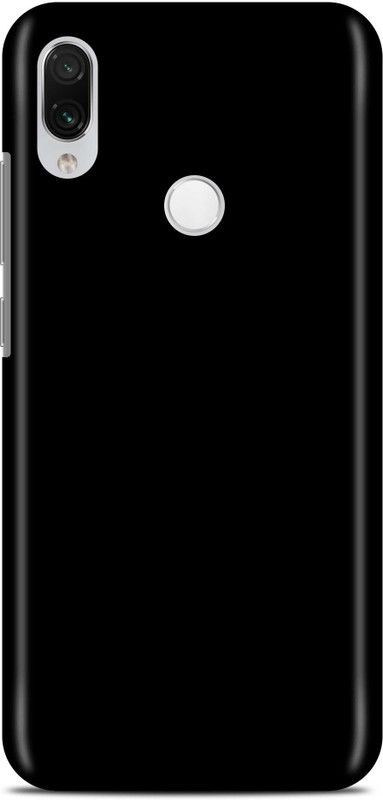 Sankee Back Cover for MI Xiaomi Redmi Note 7 Pro  (Black, Hard Case)