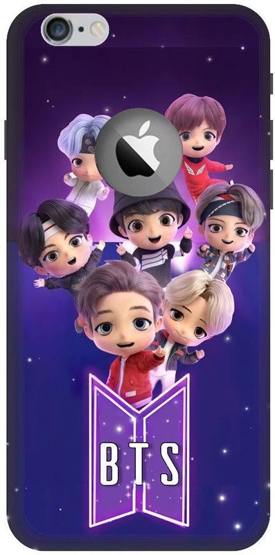 BYXIS Back Cover for iphone 7 cut BTS Tiny Tan, Tiny Tan, BT21, BTS, BTS army, Kpop, Cute  (Multicolor, Shock Proof, Pack of: 1)