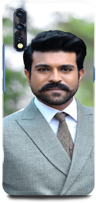 JUGGA Back Cover for Vivo S1, 1907, RAM, CHARAN, SOUTH, HERO, ACTOR  (Grey, Hard Case)