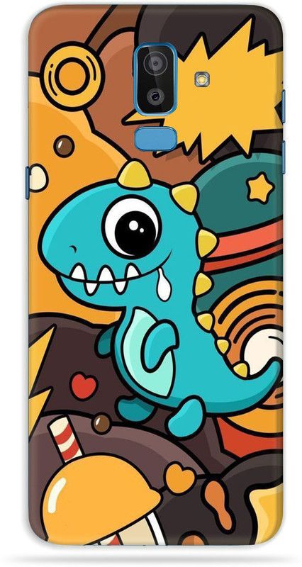 Jeeva Creation Samsung Galaxy J8, Samsung Galaxy J8 Mobile Skin  (Ultra Super Childhood Dragon Skin With High Matte Finish.)