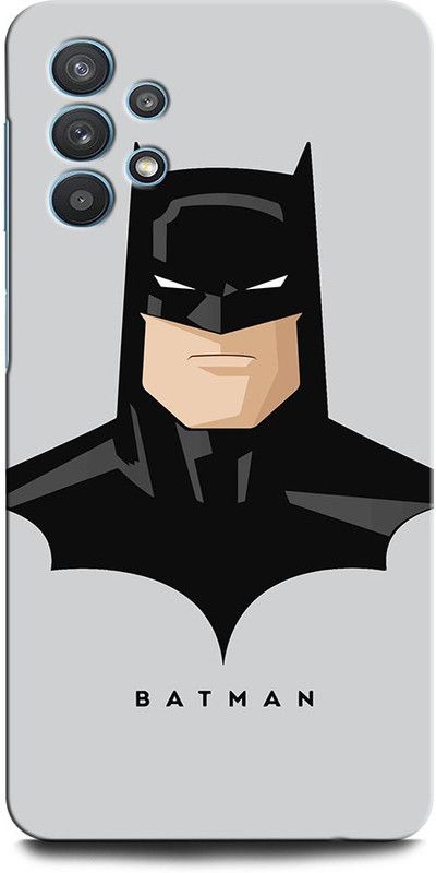 ORBIQE Back Cover for SAMSUNG Galaxy M32 5G BATMAN, DARK KNIGHT, SUPERHERO, DC COMIC, BATMAN LOGO,  (Multicolor, Hard Case, Pack of: 1)