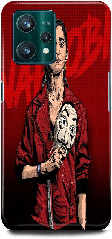 JUGGA Back Cover for OPPO A76 , CPH2375, NAIROBI, MONEY, HEIST, ACTRESS  (Red, Hard Case, Pack of: 1)