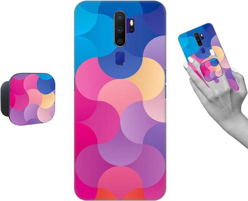 Coberta® Back Cover for Oppo A9 2020  (Multicolor, Cases with Holder, Pack of: 1)