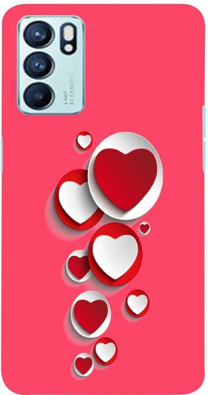 LAKHDATAAR Back Cover for OPPO Reno 6 Pro 5G  (Pink, Waterproof, Silicon, Pack of: 1)