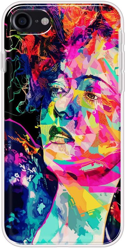 Oye Stuff Back Cover for Apple Iphone 8  (Multicolor, Grip Case, Silicon)