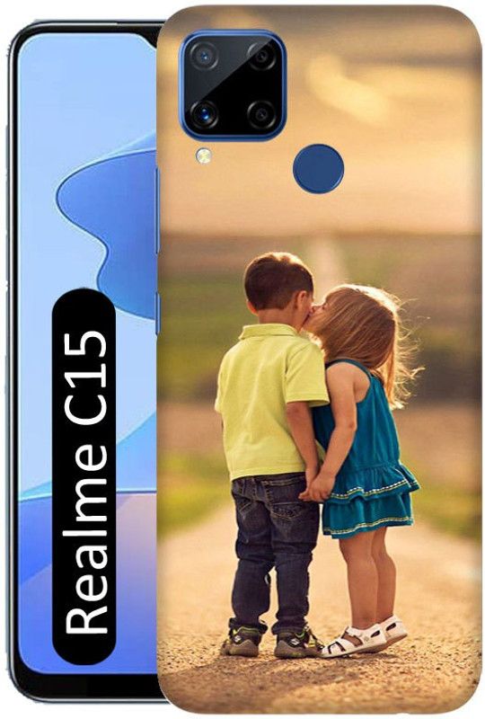 LEEMARA Back Cover for Realme C15  (Multicolor, Pack of: 1)