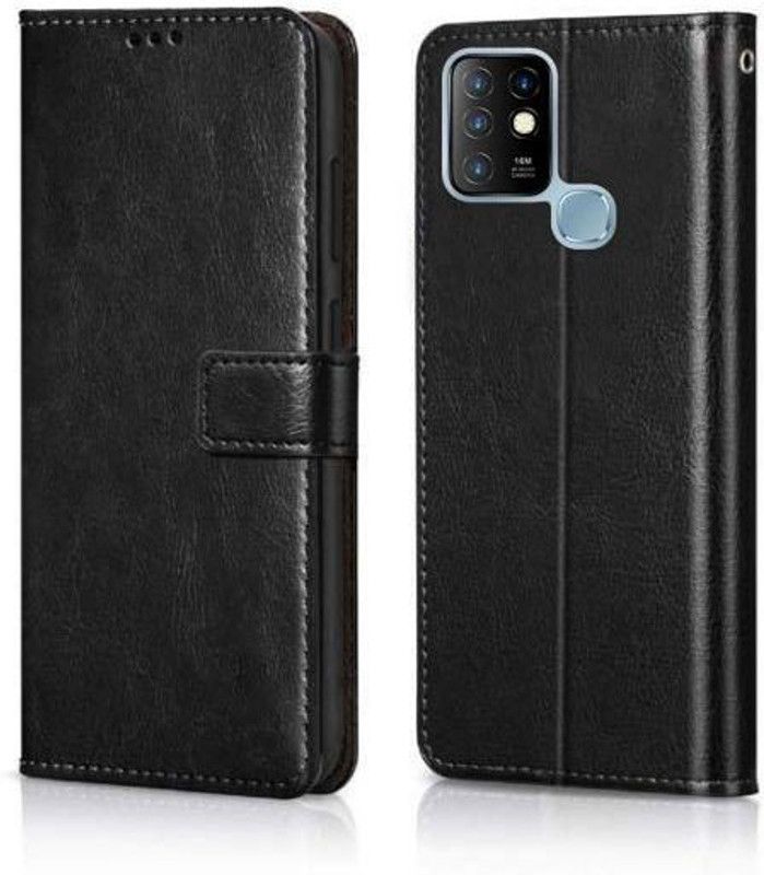 YuniKase Back Cover for Infinix Hot 10  (Black, Dual Protection, Pack of: 1)
