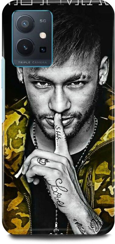 JUGGA Back Cover for OPPO K10, CPH2373, NEYMAR, JR, BARCELONA,FOOTBALL,JUNIOR,PSG,FRANCE  (Yellow, Hard Case, Pack of: 1)