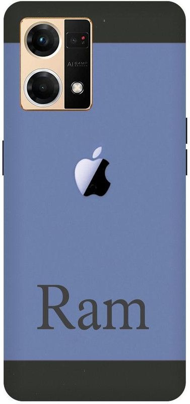 COVERJET Back Cover for OPPO F21s PRO-CPH2461--APPLE- LOGO- RAM- NAME- PATTERN  (Blue, Hard Case, Pack of: 1)
